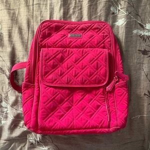 Pink Vera Bradley backpack